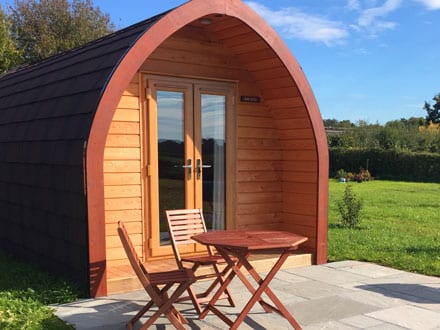 Honeysuckle Pod - Bradley Hall Rural Escapes - Glamping in Cheshire